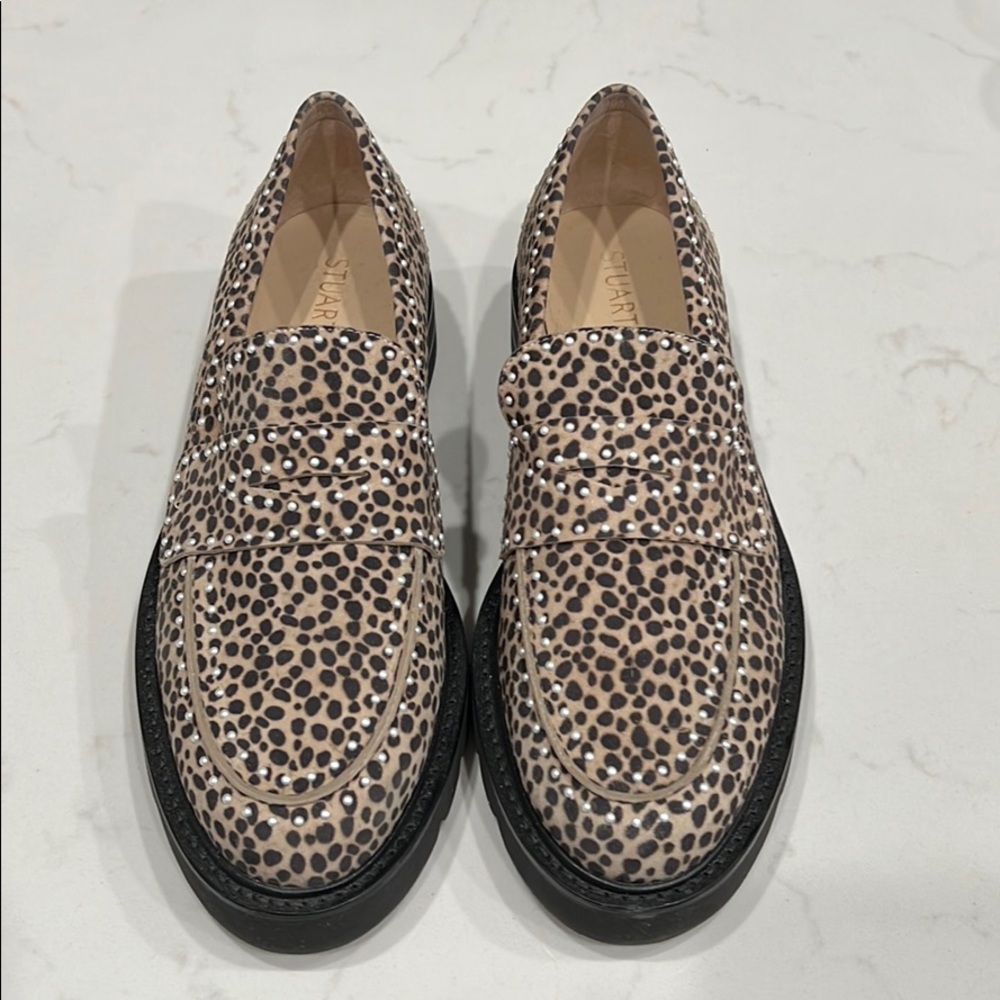 Stuart Weitzman Studded Loafer